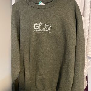 Guelph Authentic Champion Green Crewneck